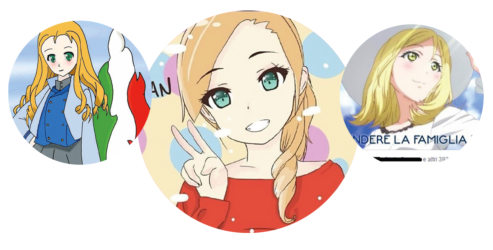 Giorgia Meloni som anime.