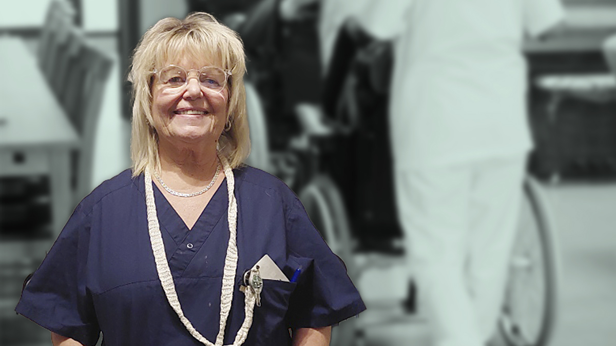 Camilla Berntson, undersköterska.