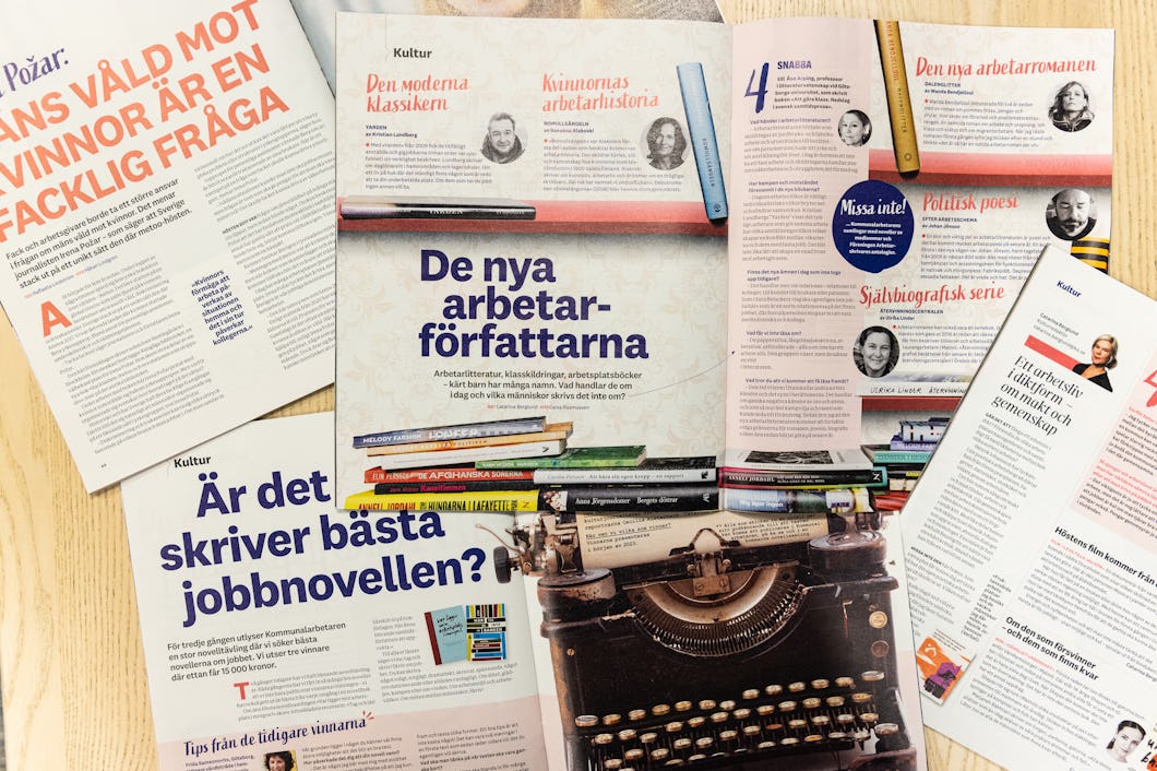 Kommunalarbetarens kultursidor.