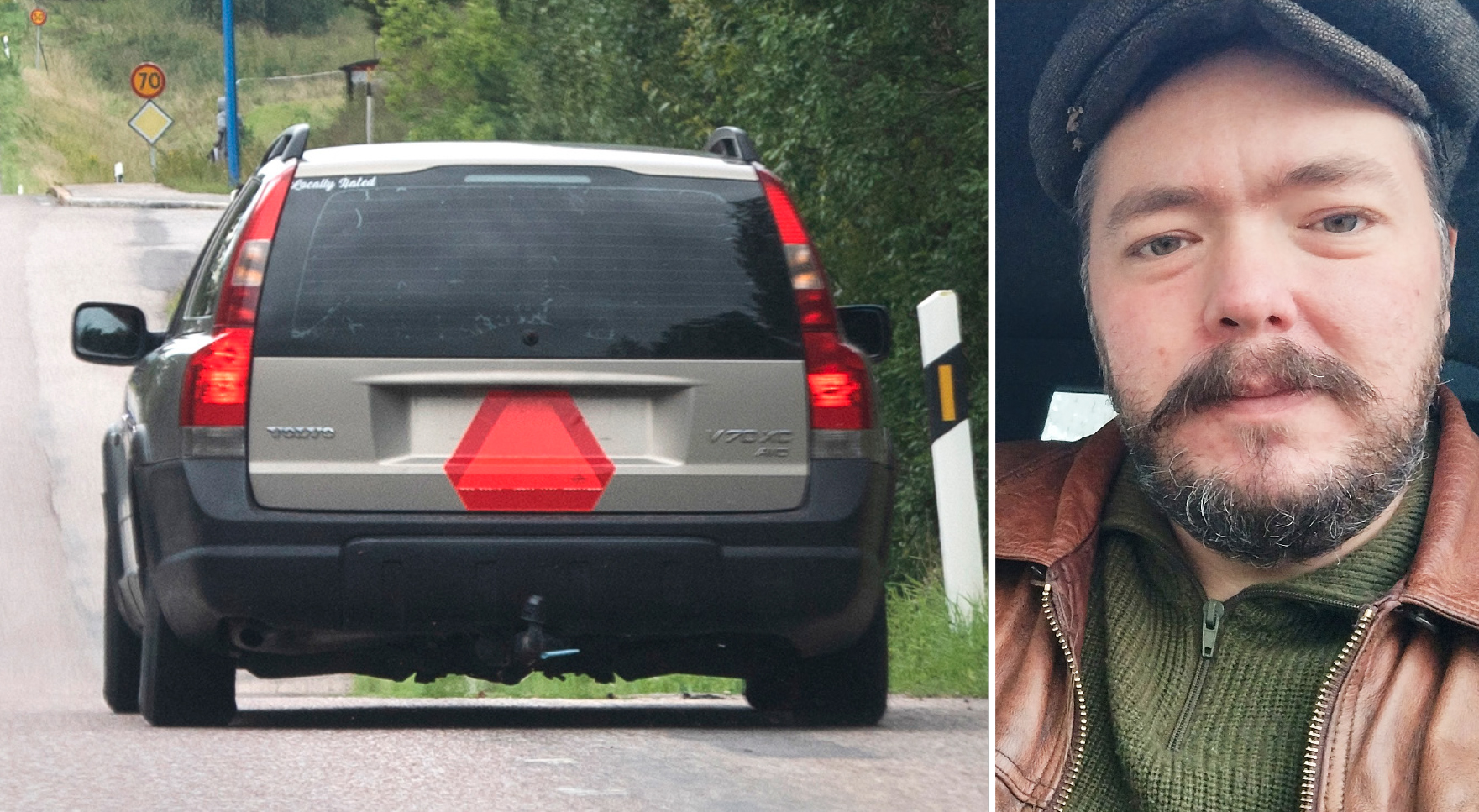 A-traktor och Gustav Hulting