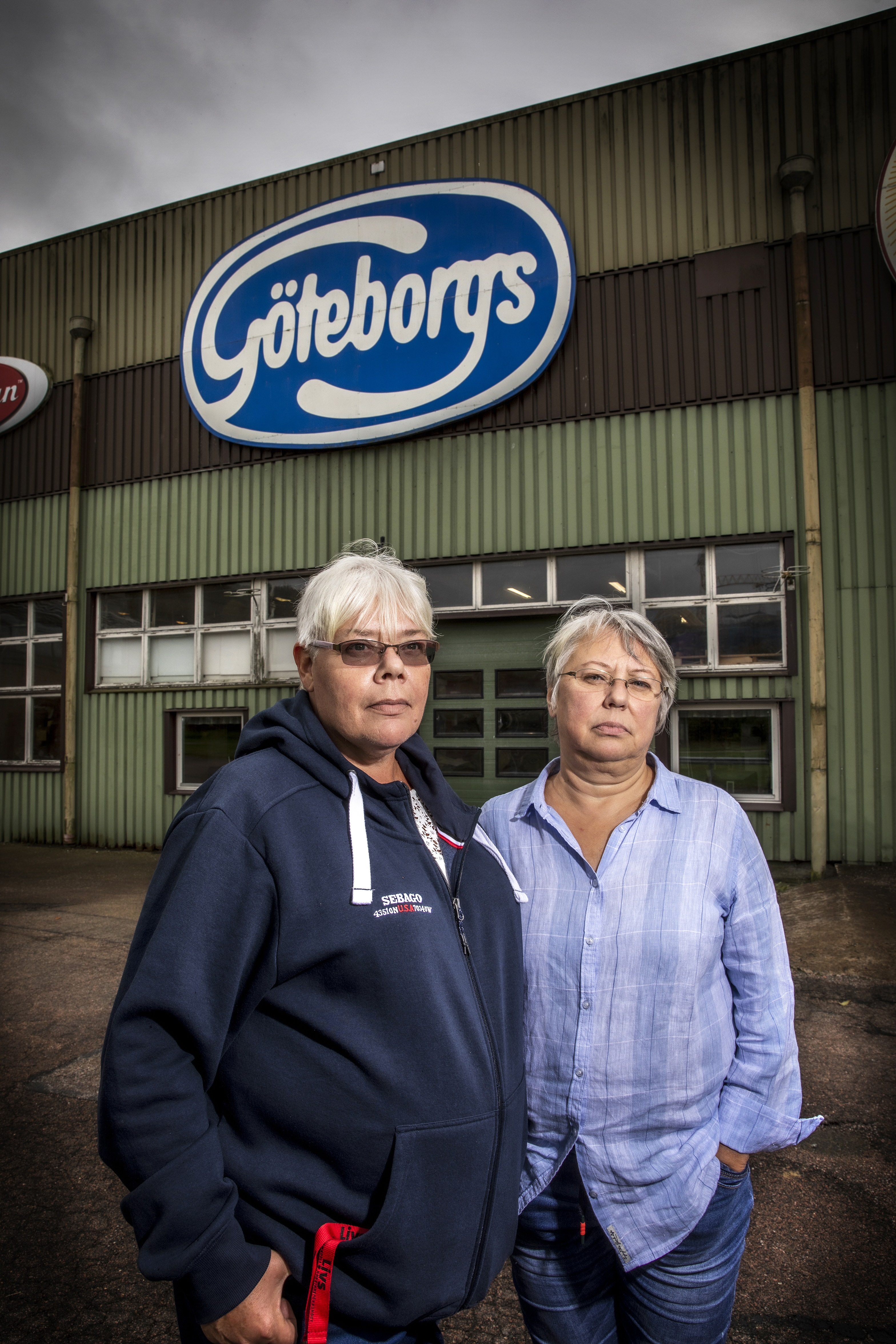 Elisabet Beredsen vice klubbordförande och Dorota Galk, klubbordförande, hör till dem som kämpat in i det sista för att fabriken i Kungälv ska få vara kvar.