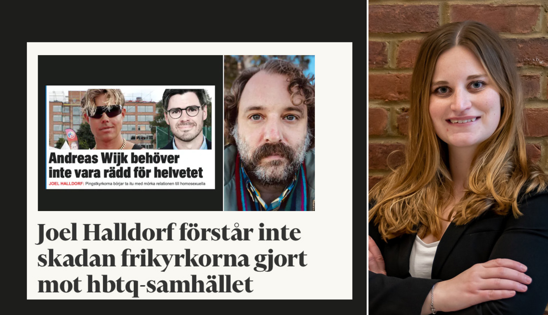 Lina Landström svarar Tomas Hemstad