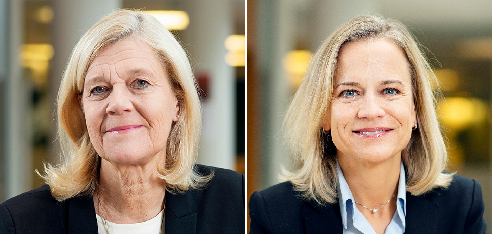 Lena-Liisa Tengblad och Eva Glückman.