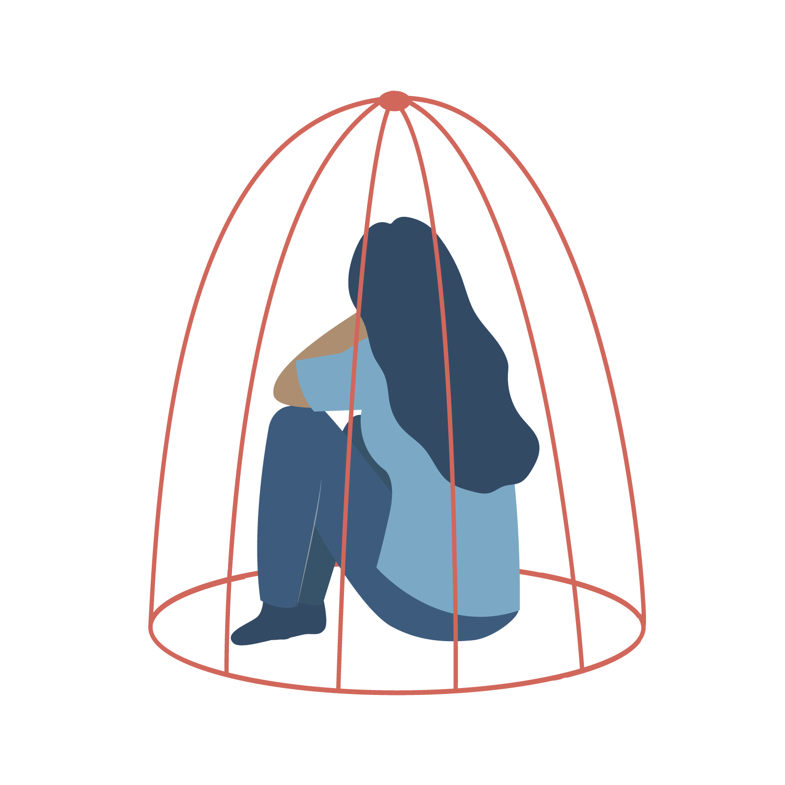 Illustration: Afrikanska hembiträden hålls som slavar