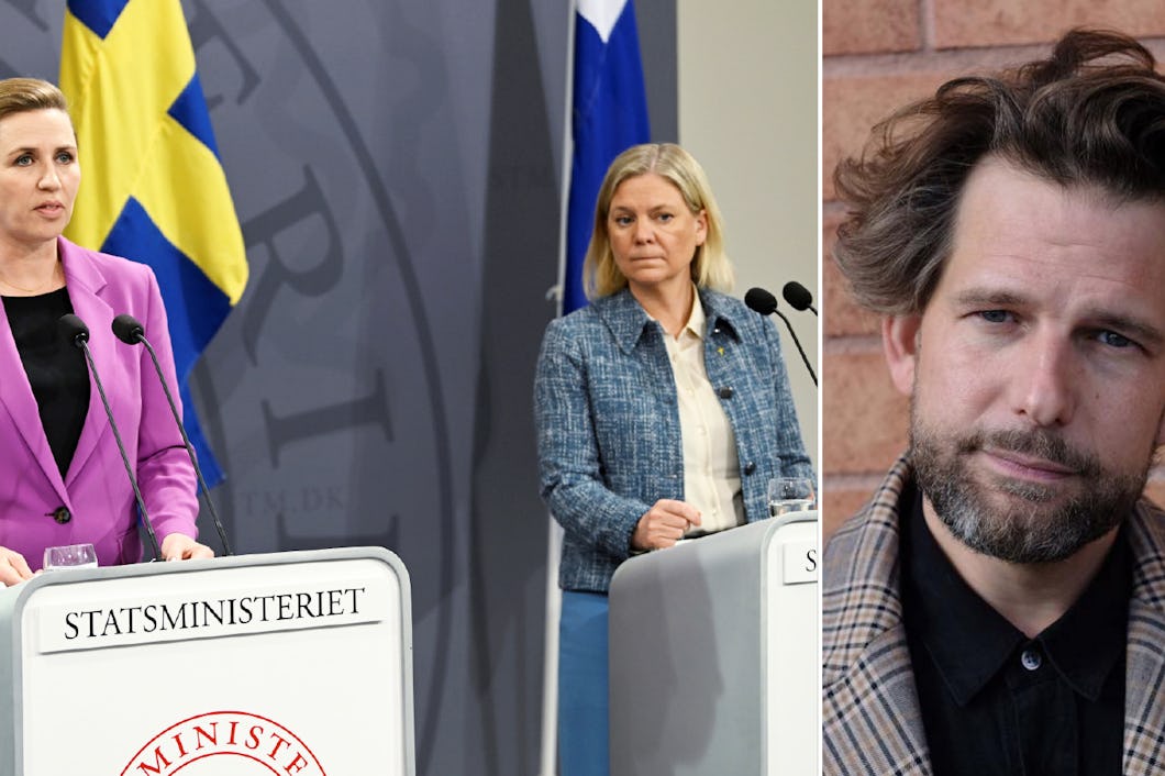 Mette Frederiksen Magdalena Andersson och Hynek Pallas