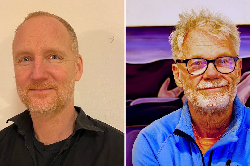 Magnus Ekblom och Göran Drougge