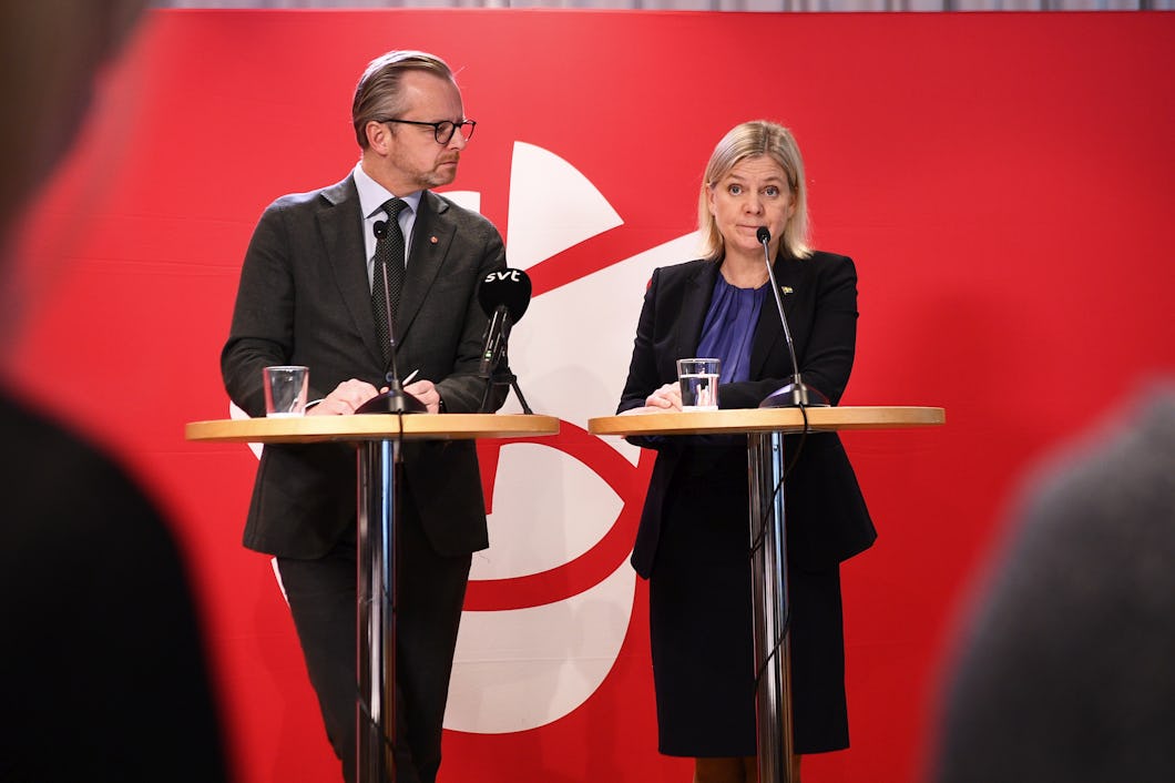 Magdalena Andersson Mikael Damberg