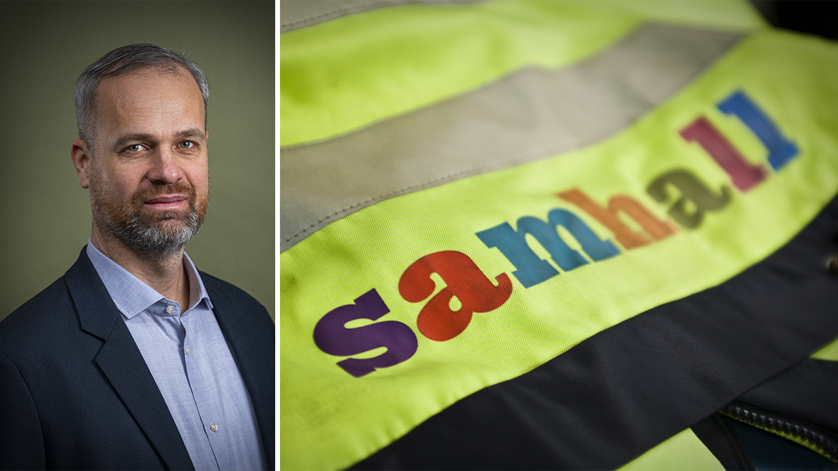 Filip Truedsson är direktör för operativ drift på Samhall.