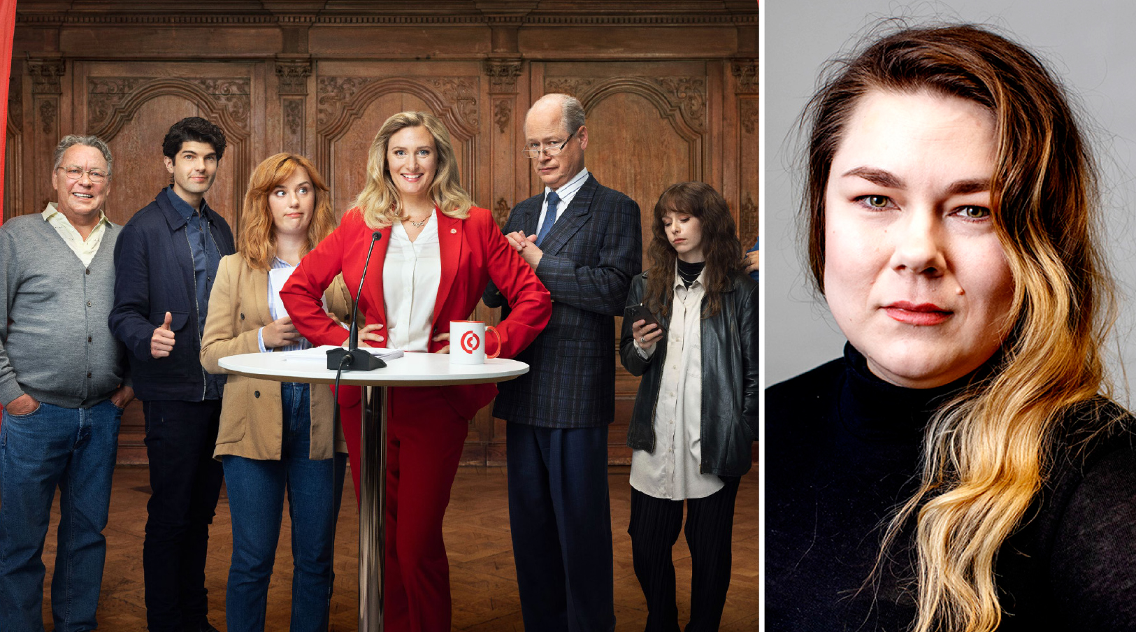 Serien Toppen och Lotta Ilona Häyrynen