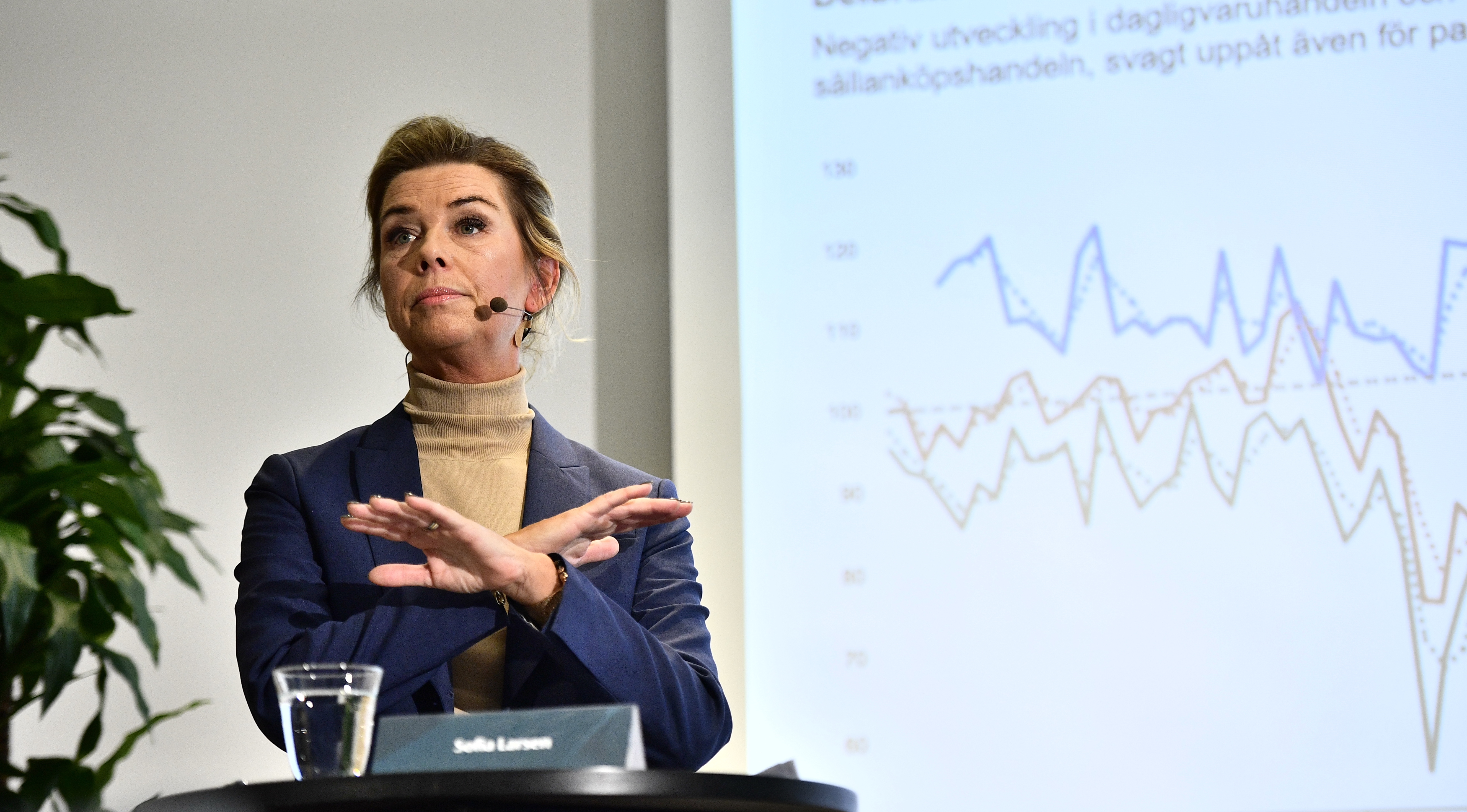 Sofia Larsen, vd Svensk Handel