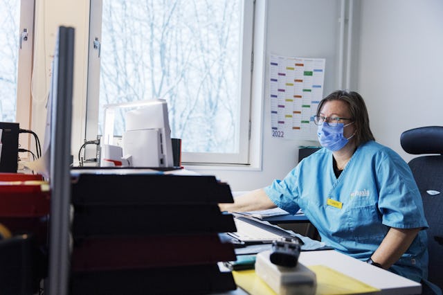 Agneta Sevä, undersköterska och administratör.