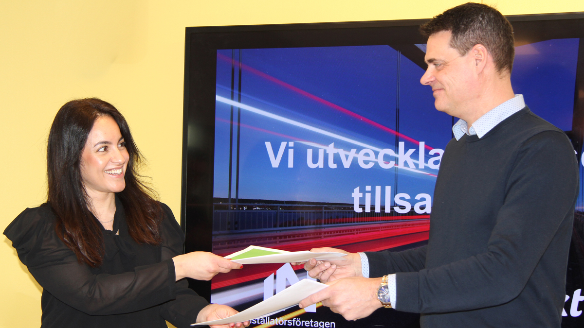 Barin Özmen och Mikael Pettersson.