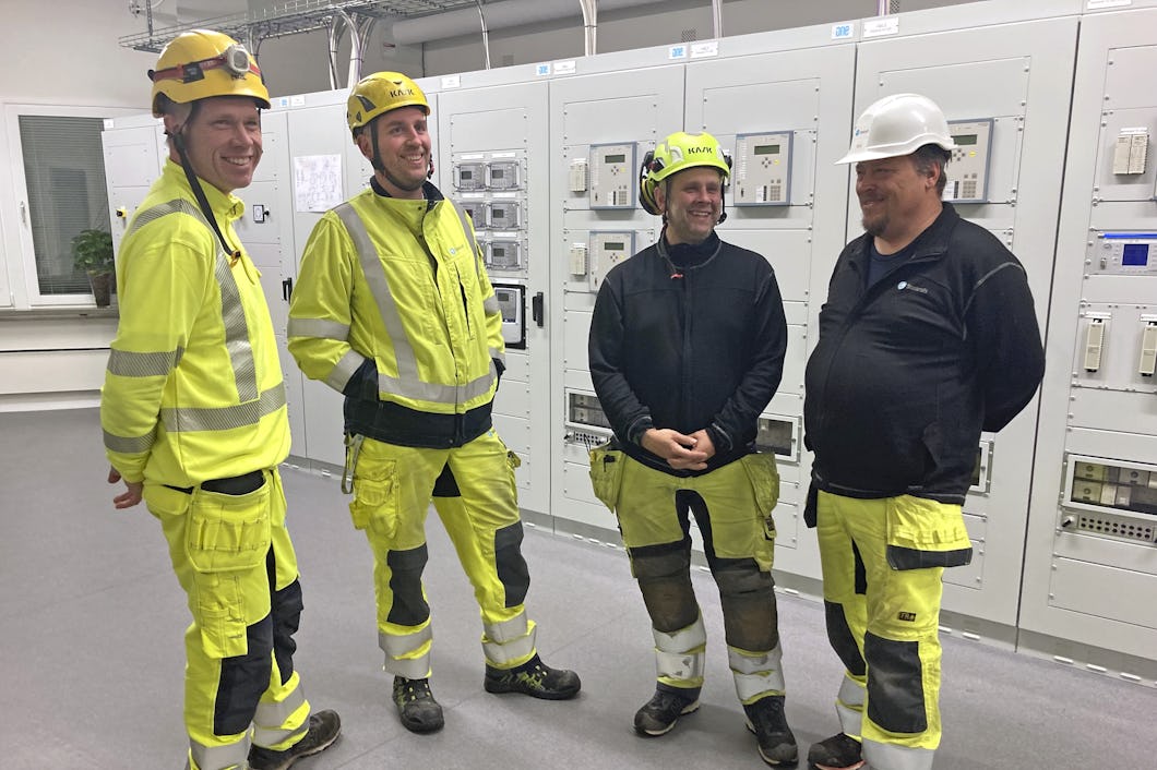 Per-Erik Tjernström, Tomas Magnusson, Björn Sjölander och David Hammarberg.
