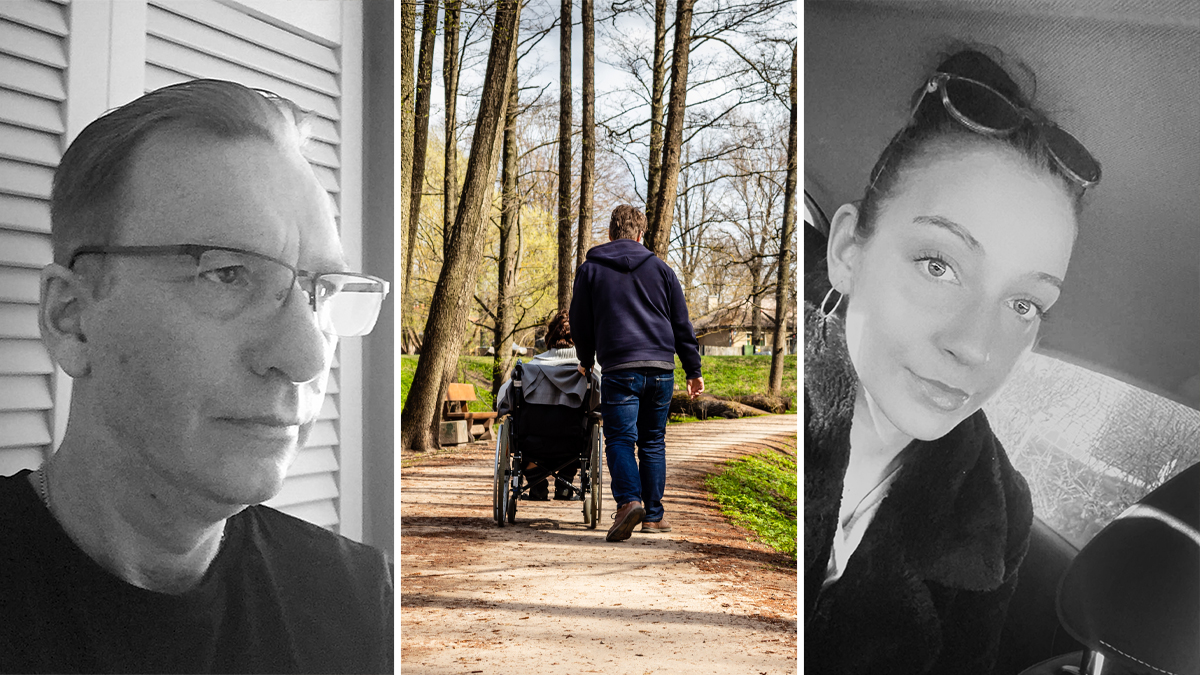 Robert Pehrsson och Angelika Choinska.