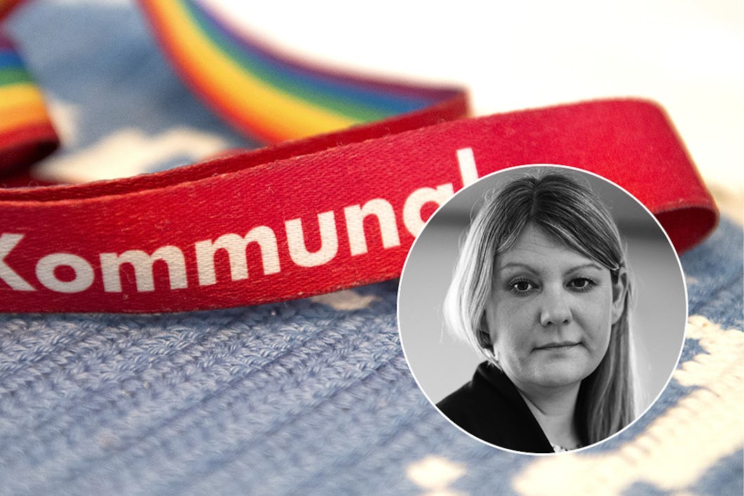 Jessica Leiding på Kommunal vill att fler blir medlemmar.