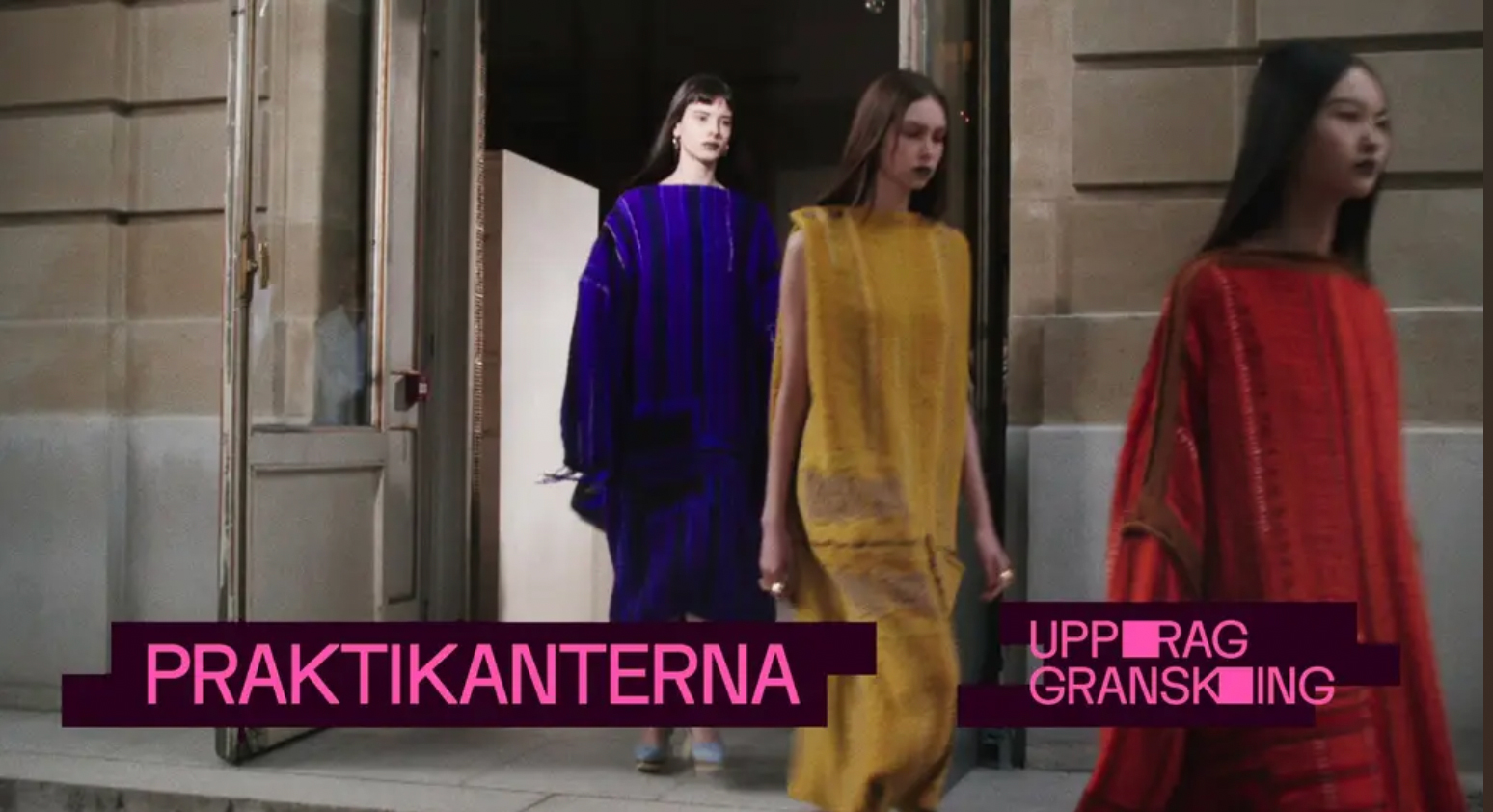 Uppdrag granskning om Acne och gratisarbete i den svenska modeindustrin