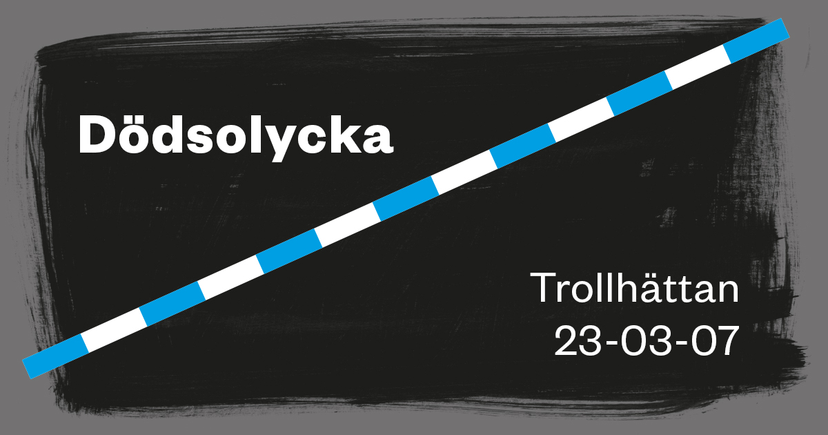 Bild på dödsolycka