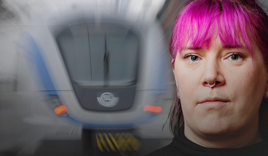 Nathalie Gustafsson körde på ett barn i tjänst som lokförare.