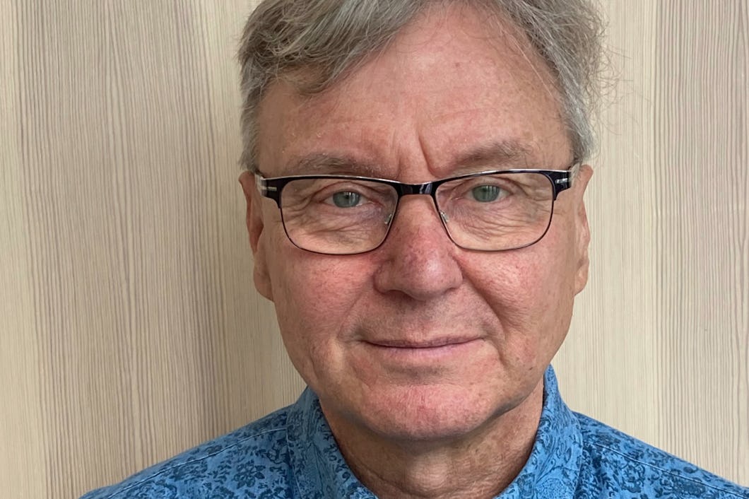 Bild på Peter Holkko, före detta fackligt-politiskt aktiv i Seko och Statsanställdas förbund.