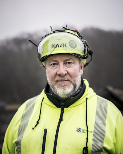 Thomas Revenvall, anläggningsarbetare.