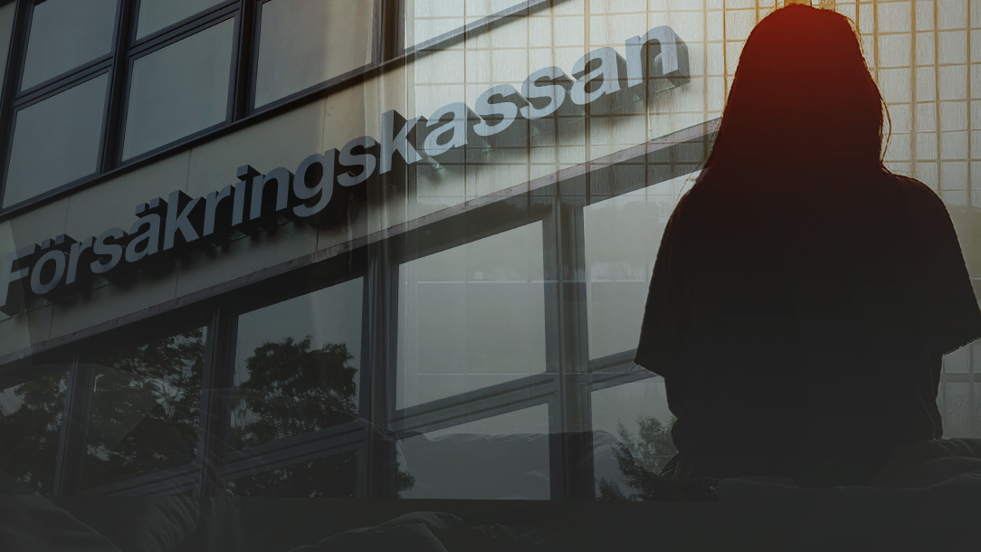 Sandra är en av 3 340 personer i Sverige som får sjukpenning i särskilda fall.