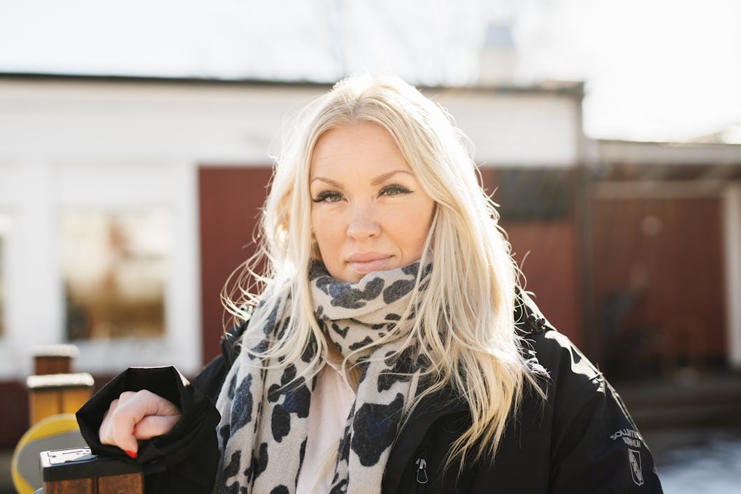 Karolina Tuomisto, barnskötare och arbetsplatsombud för Kommunal.