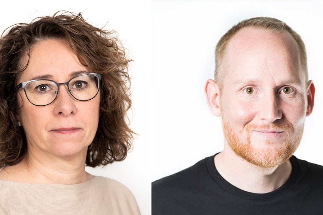 Gabriella Lavecchia och Thomas Gorin Weijmer, Seko.
