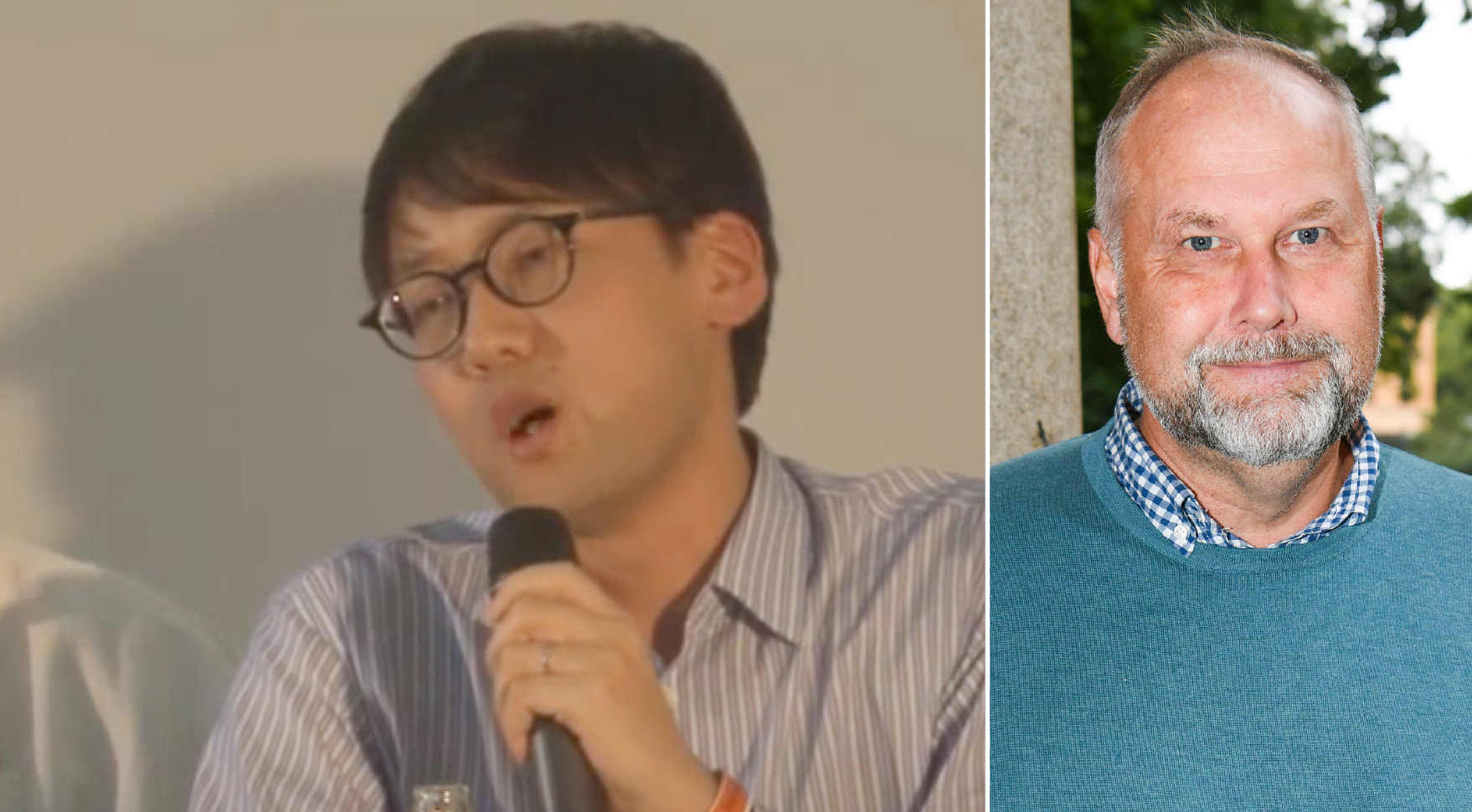 Kohei Saito och Jonas Sjöstedt