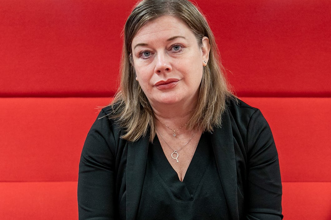 Malin Ragnegård, Kommunals förbundsordförande.