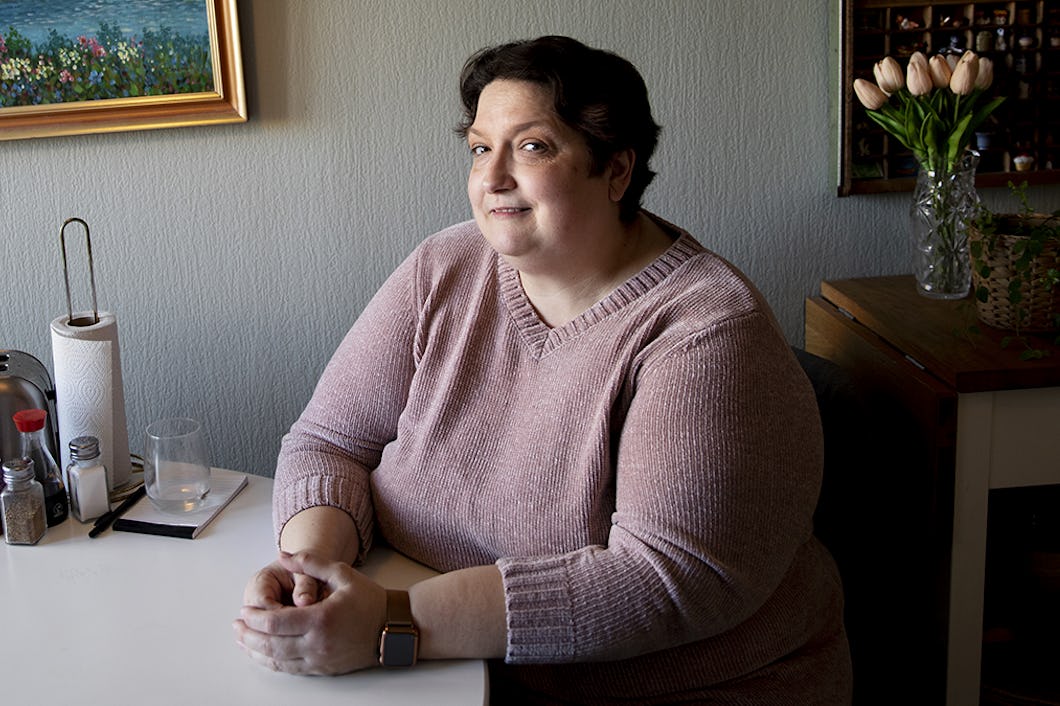 Maria Lindsjö skulle vilja ta medicin mot fetma men har inte råd.