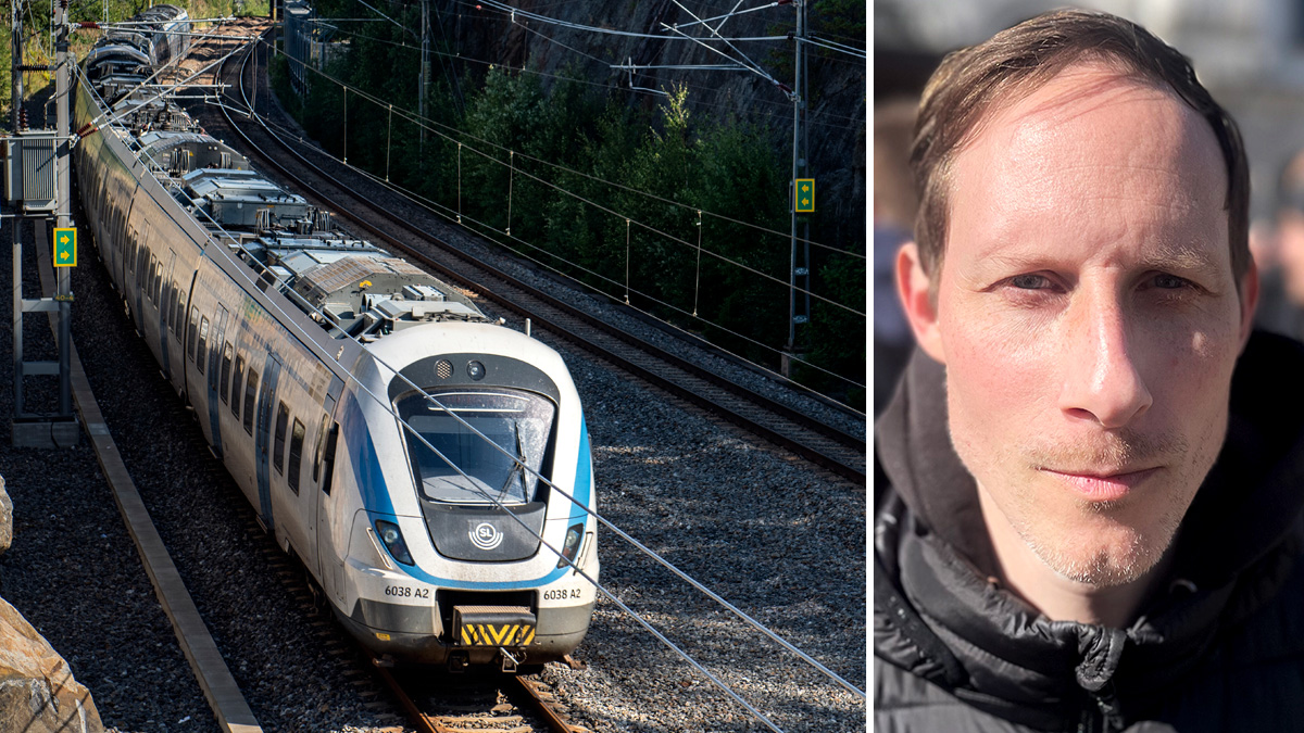 Lokföraren Nils Westerberg.