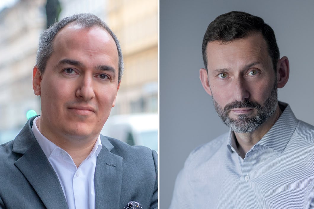 Pierre Sandberg och Stefan Koskinen.