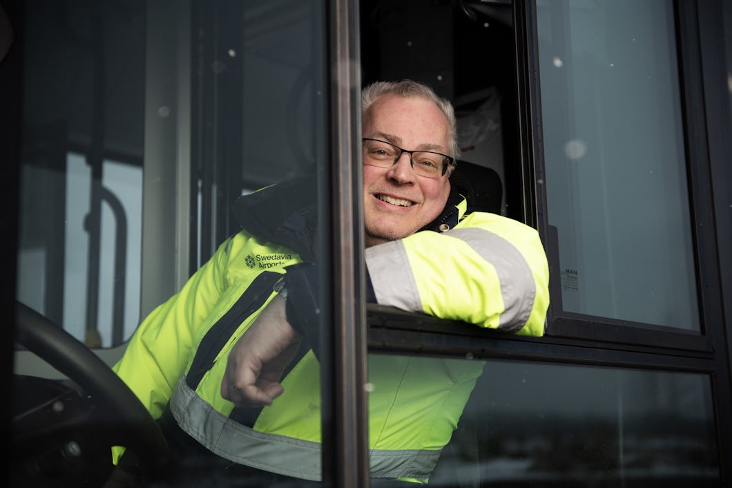 Michael Fogelström, bussförare.