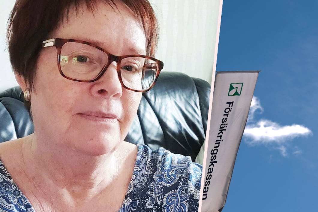 Carina Rickardsson, 60 år, bor i Östersund och jobbade i butik i 37 år. I februari beviljades hon sjukersättning på grund av sin artros.