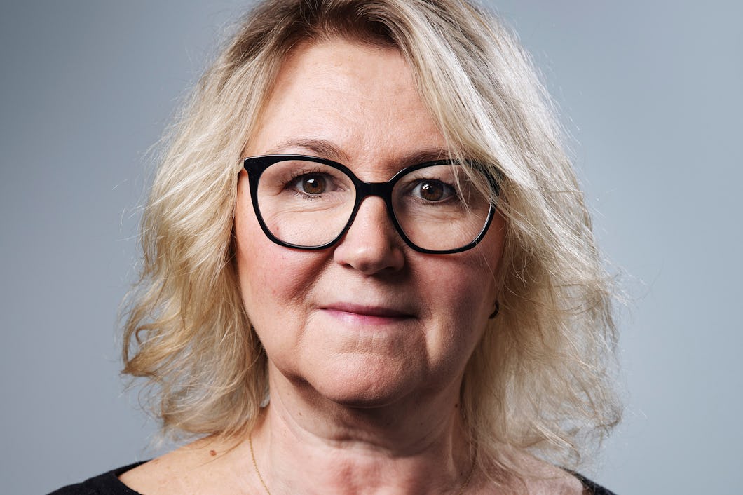 Sekotidningens chefredaktör Charlotte Steen
