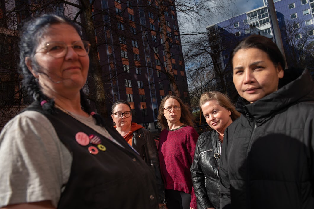 Karin Larsson, Kim Eriksson, Sissel Gullbrandsen, Jeanett Sörman och Siriniya Fagerström.