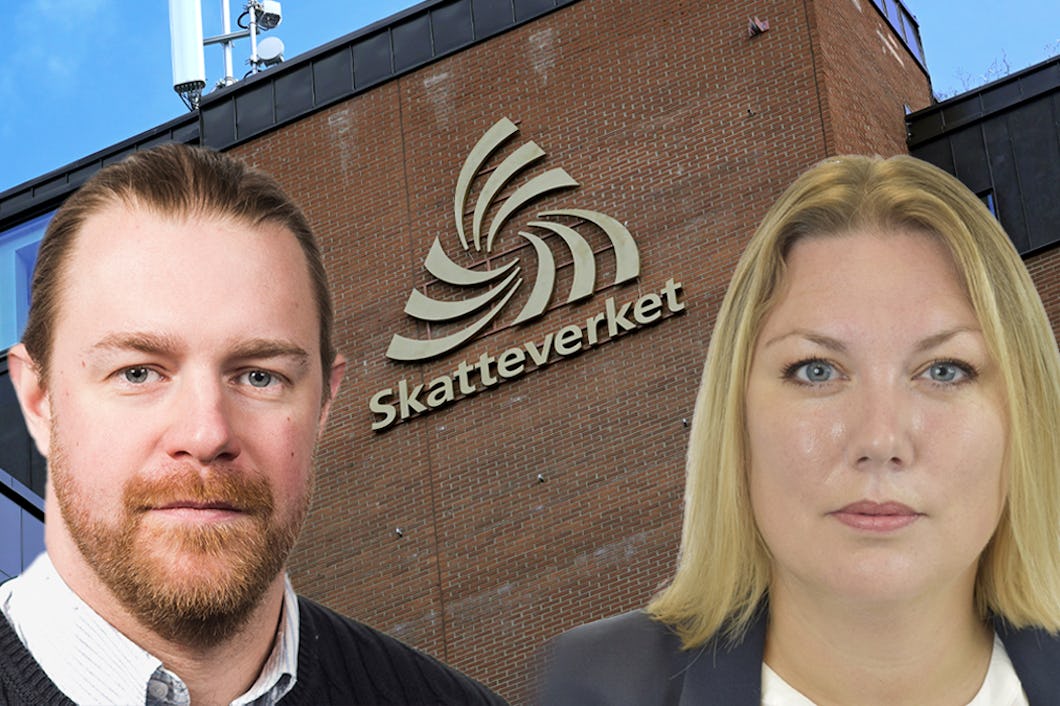 David Fernhed och Marie Nicholson