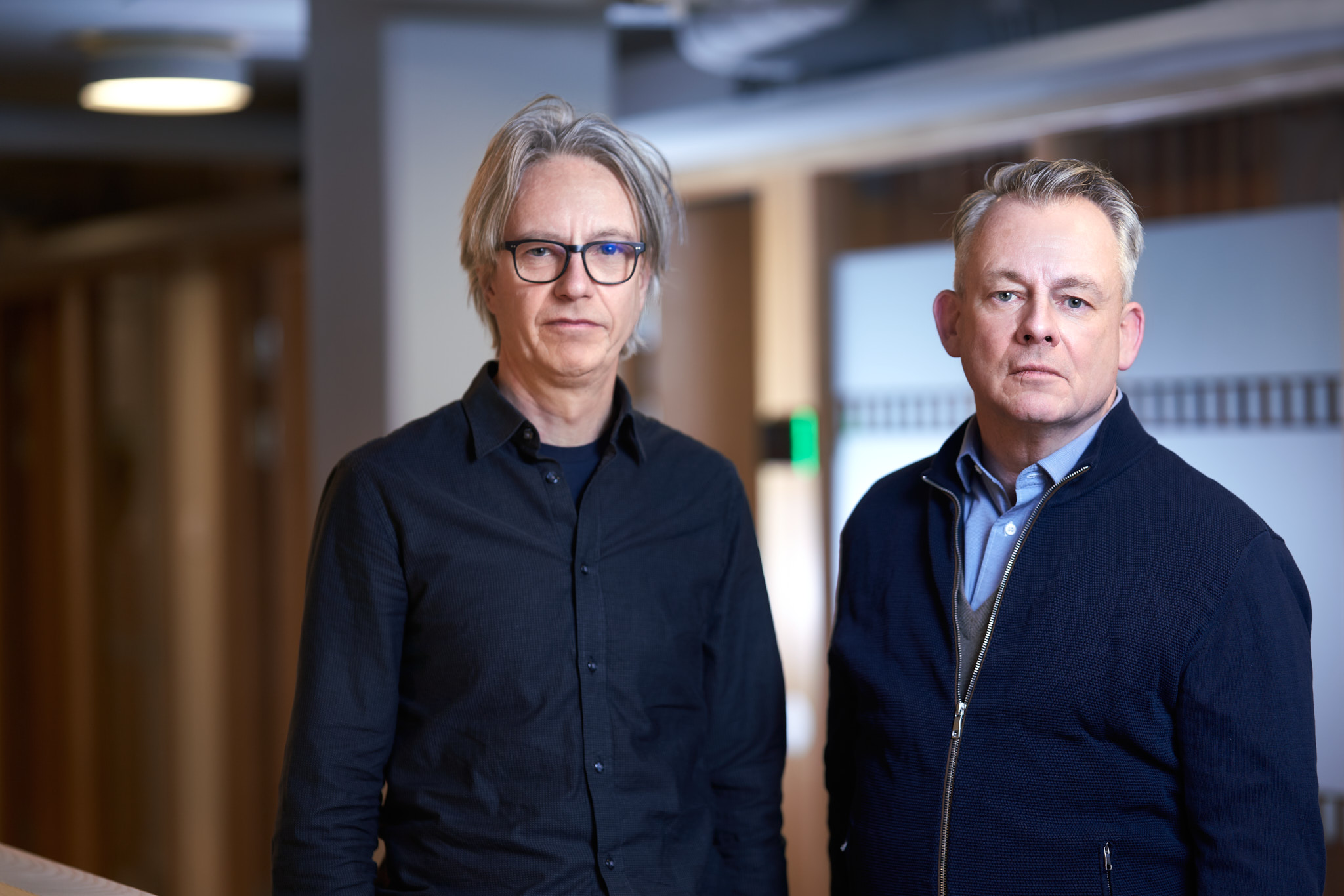 Håkan Regnér och Göran Arrius