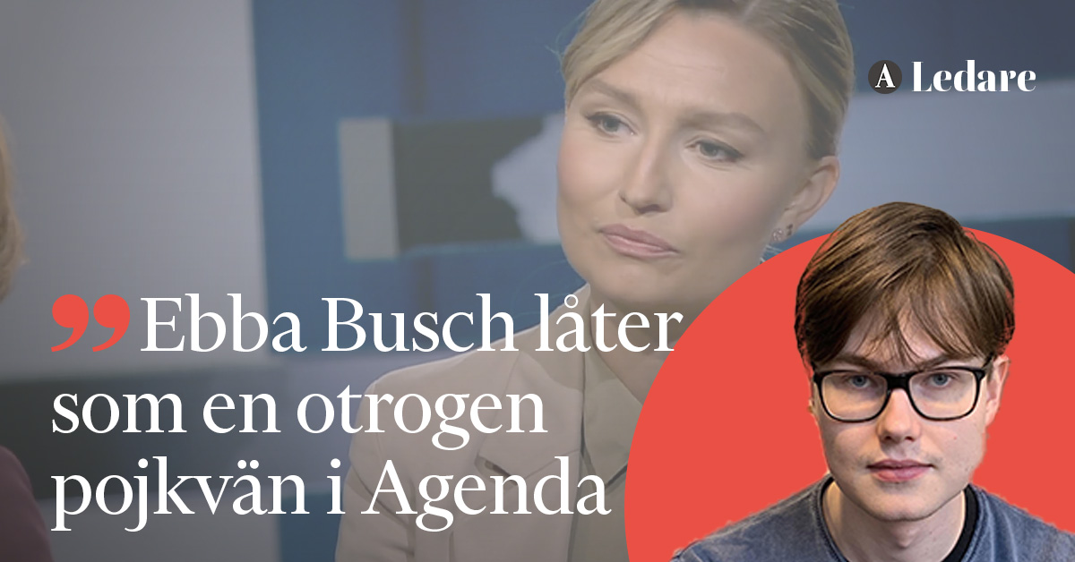 Ebba Busch i Agenda