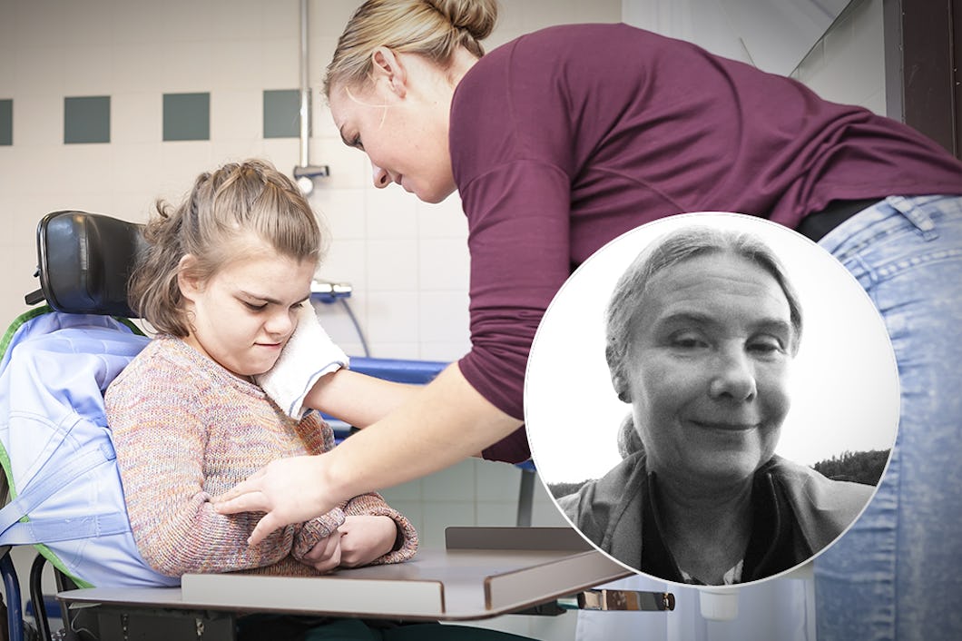 Sanna Quigley vill ha nya avtal för personliga assistenter.