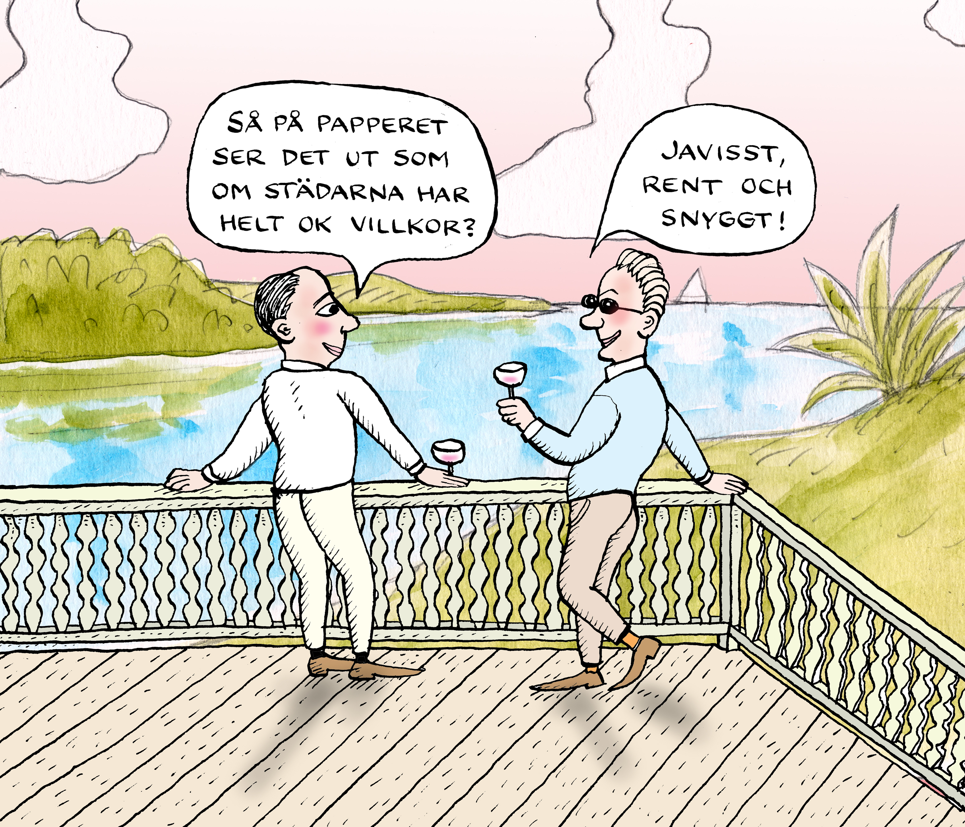 direktörer nöjda med att städarna på pappret ser ut att ha det bra