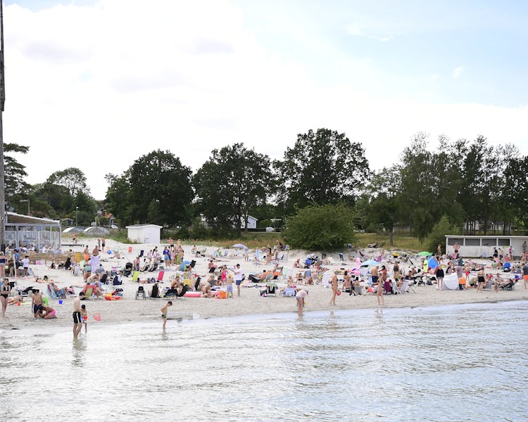 Köpingbaden Camping, Köpingsvik, Öland.