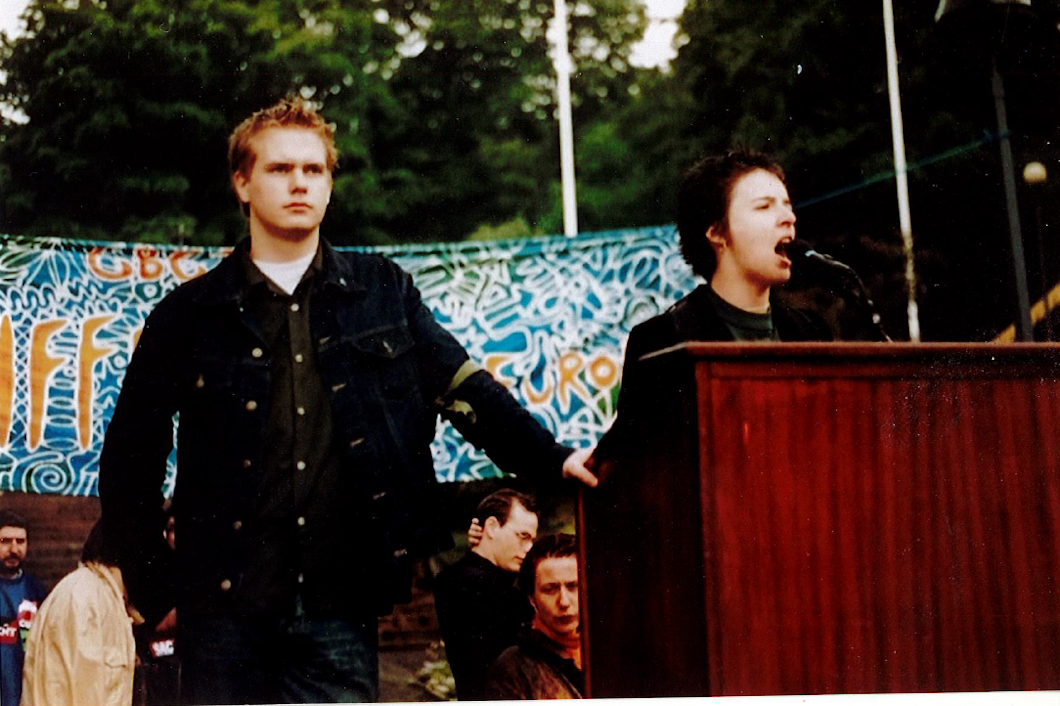 Gustav Fridolin i Göteborg