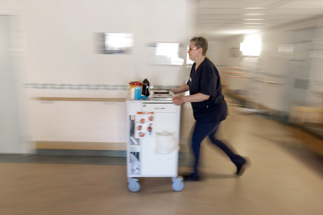 Camilla Sandgren, undersköterska.