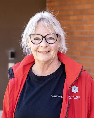 Pia Olsson, barnskötare.