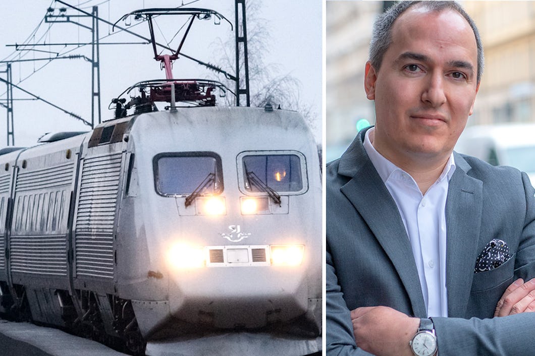 Pierre Sandberg, förbundsdirektör för Almega Tågföretagen.