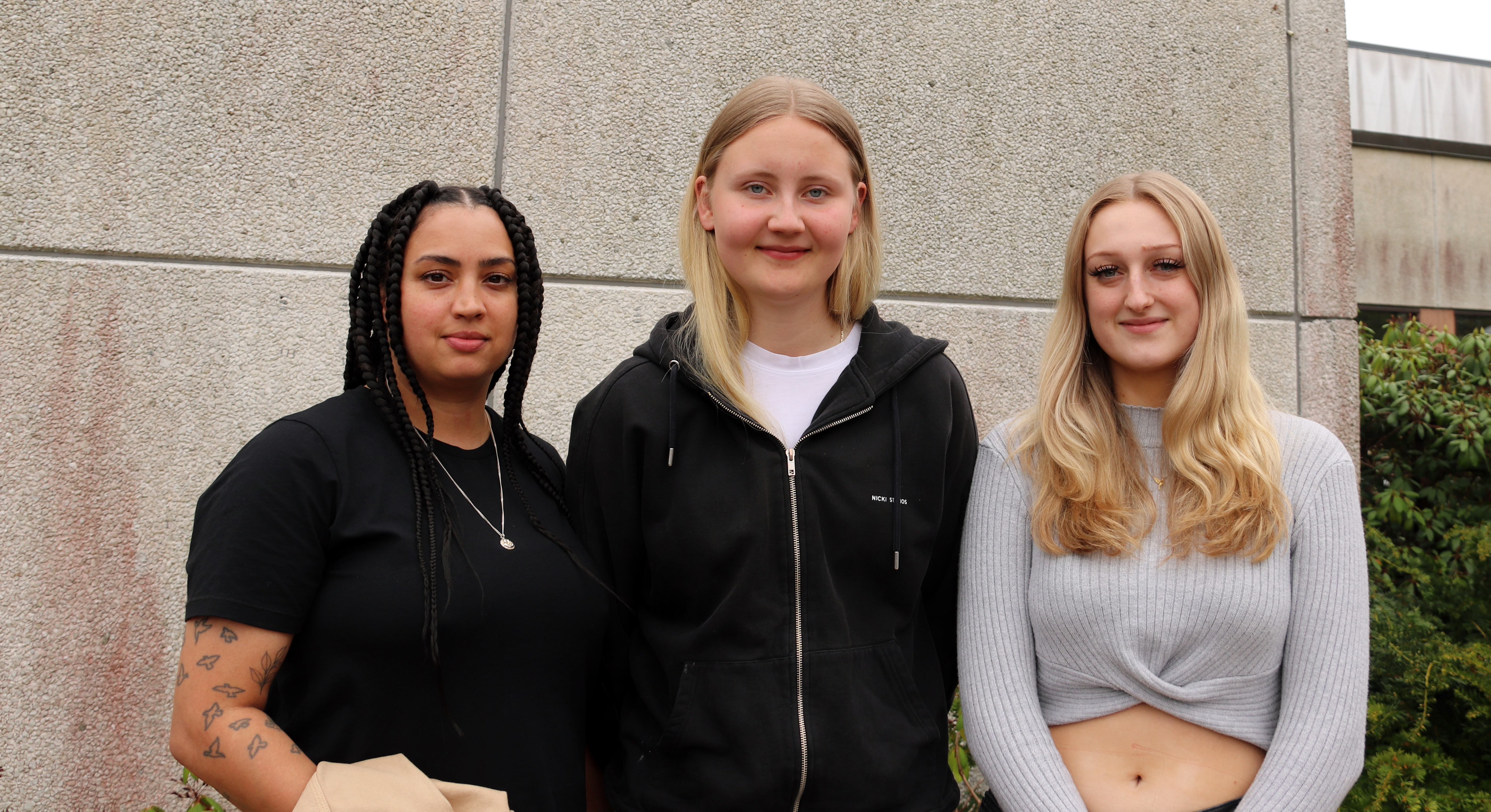 Naomi Pilgrim Lundblom, Stina Lönn och Lisa Lundberg är nya i branschen.