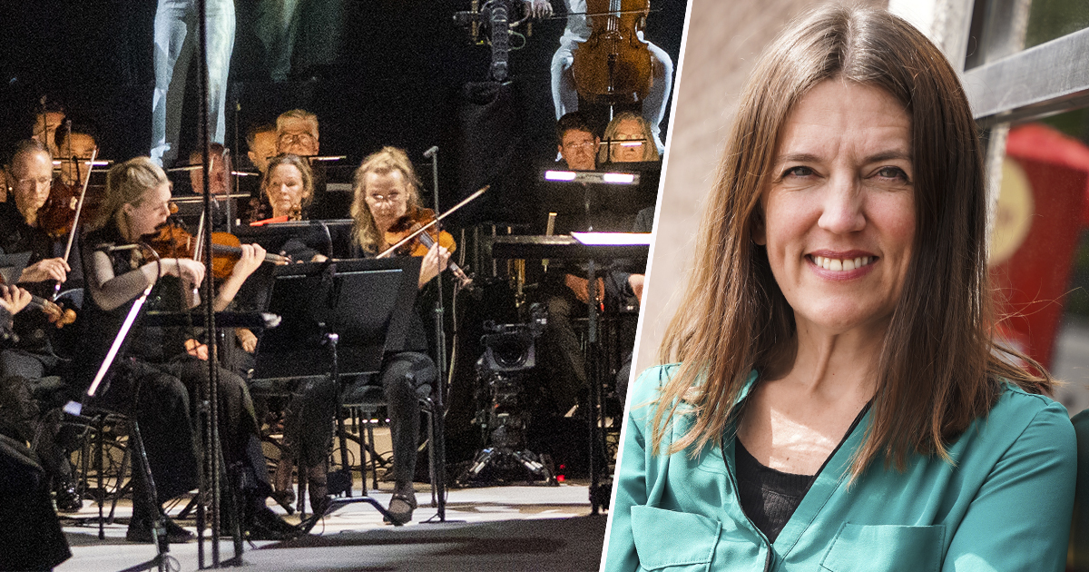 Karin Inde, ordförande Musikerförbundet.