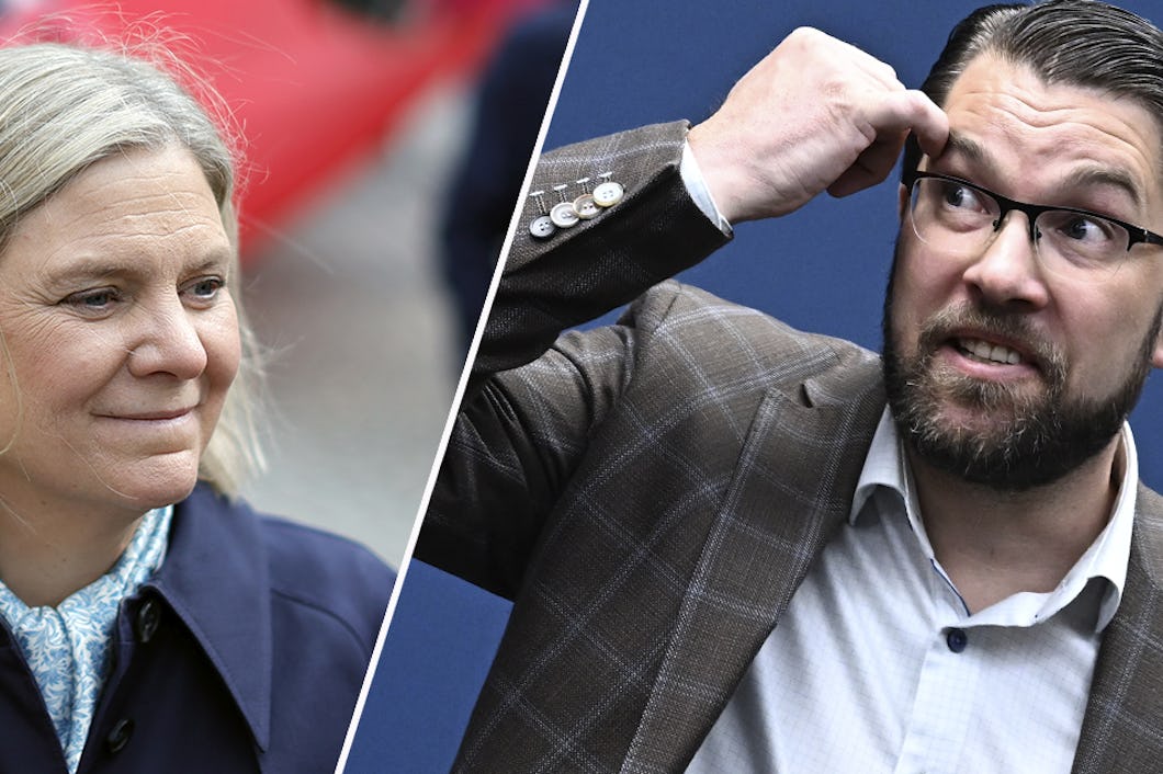 Magdalena Andersson Jimmie Åkesson