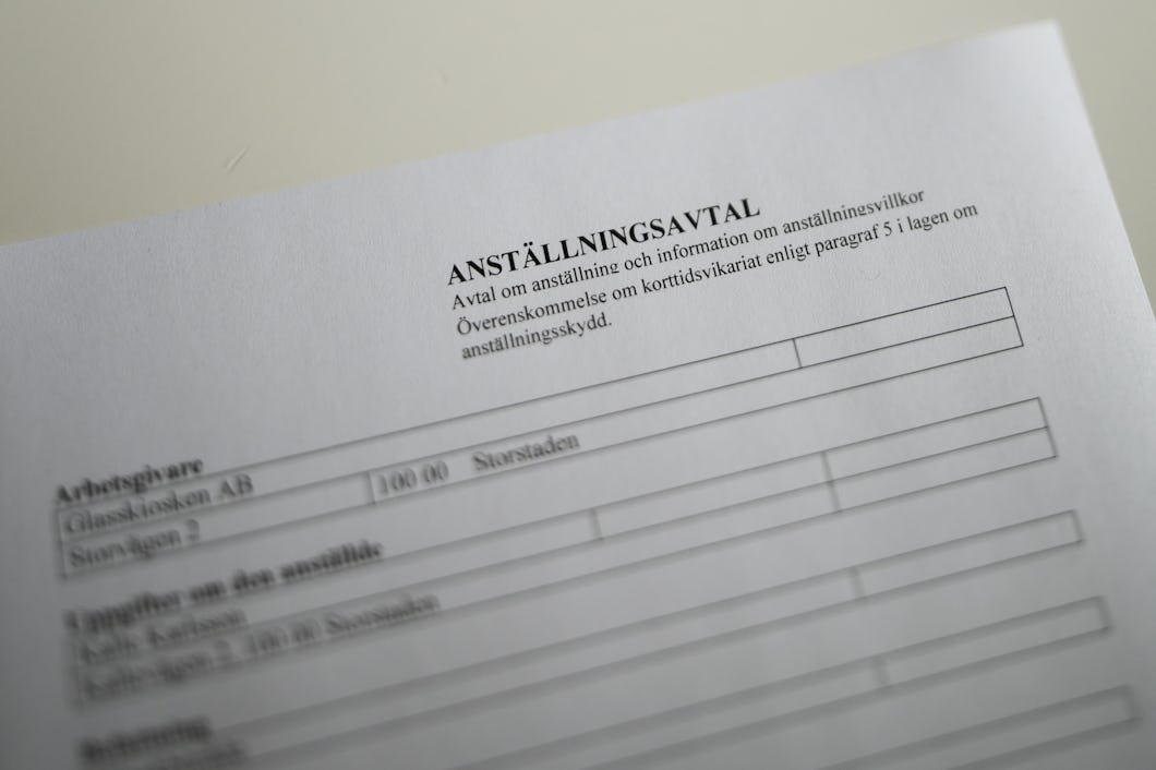 anställningsavtal, kollektivavtal, anställning,